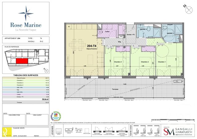 Appartement F4 à vendre PORT LA NOUVELLE