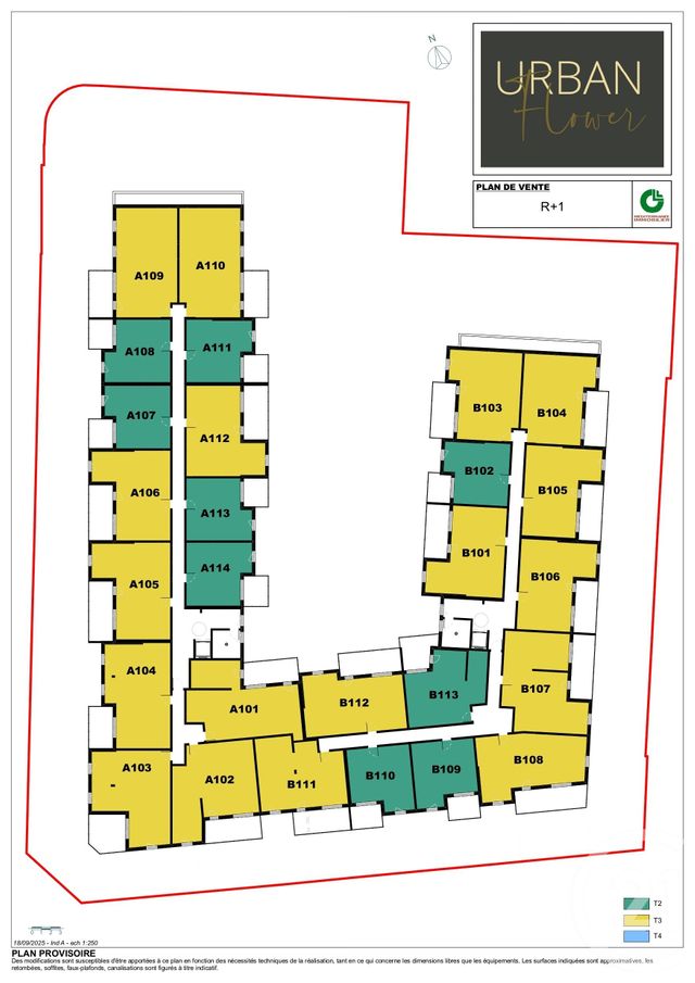 Appartement F3 à vendre - 3 pièces - 66.52 m2 - NARBONNE - 11 - LANGUEDOC-ROUSSILLON - Century 21 Eic Immo