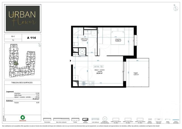 Appartement F2 à vendre - 2 pièces - 41.24 m2 - NARBONNE - 11 - LANGUEDOC-ROUSSILLON - Century 21 Eic Immo