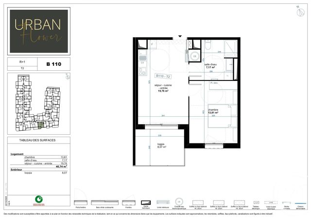 Appartement T2 à vendre - 2 pièces - 40.74 m2 - NARBONNE - 11 - LANGUEDOC-ROUSSILLON - Century 21 Eic Immo